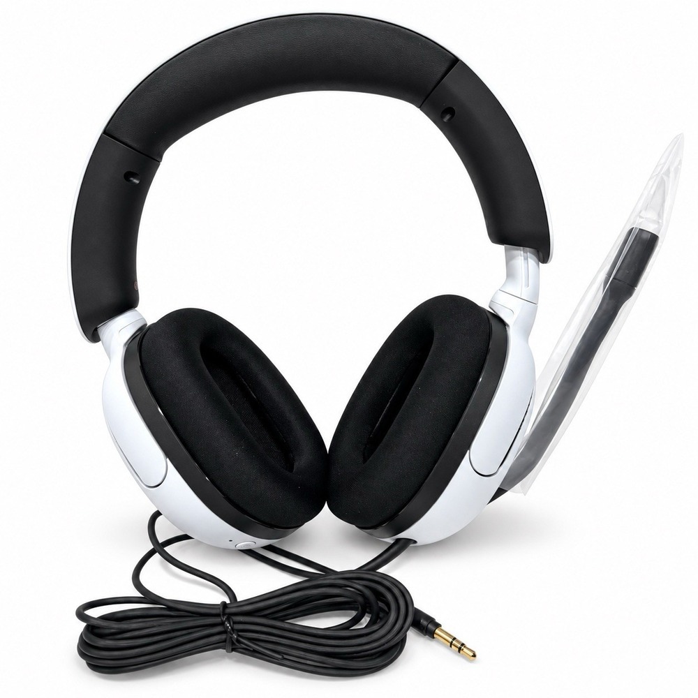Sony INZONE H5 WH-G500/WZ Wireless Gaming Headset White PS5 PC Boom Mic